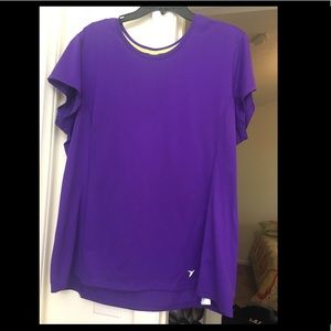 Bright purple Old Navy Active top